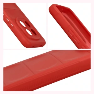 Pancerne etui Bizon Case Tur do Xiaomi Redmi Note 15 Pro 4G czerwone