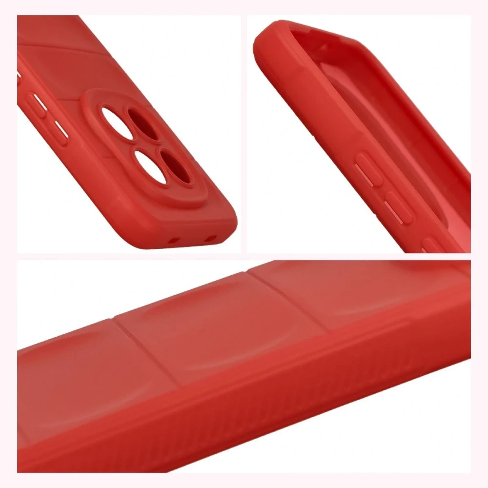 Pancerne etui Bizon Case Tur do Xiaomi Redmi Note 15 Pro 4G czerwone