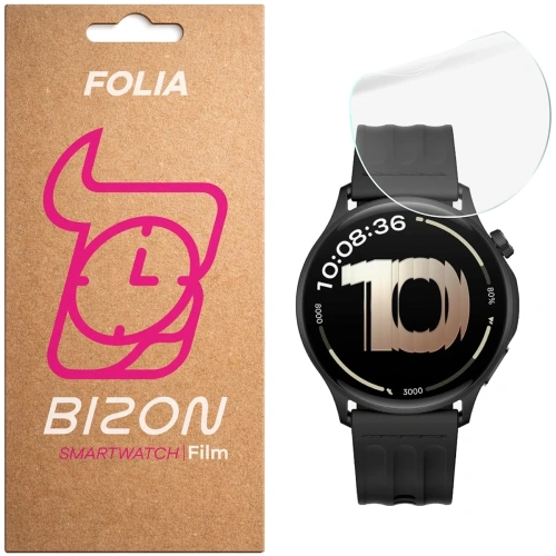 Folia hydrożelowa na ekran Bizon Glass Watch Hydrogel do OnePlus Watch Lite 45mm / Oppo Watch S 45mm