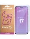 Elastyczne szkło hybrydowe Bizon Glass Mule Duo do Apple iPhone 17 [2 PACK]
