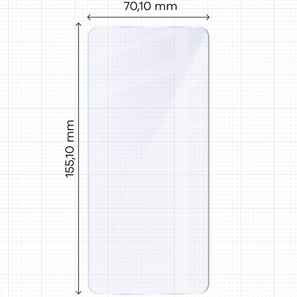 Elastyczne szkło hybrydowe Bizon Glass Mule Duo do Xiaomi POCO X7 Pro [2 PACK]