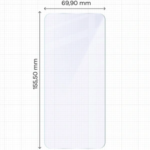 Elastyczne szkło hybrydowe Bizon Glass Mule Duo do Realme 14 Pro+ Plus 5G [2 PACK]