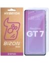 Elastyczne szkło hybrydowe Bizon Glass Mule Duo do Realme GT 7 [2 PACK]