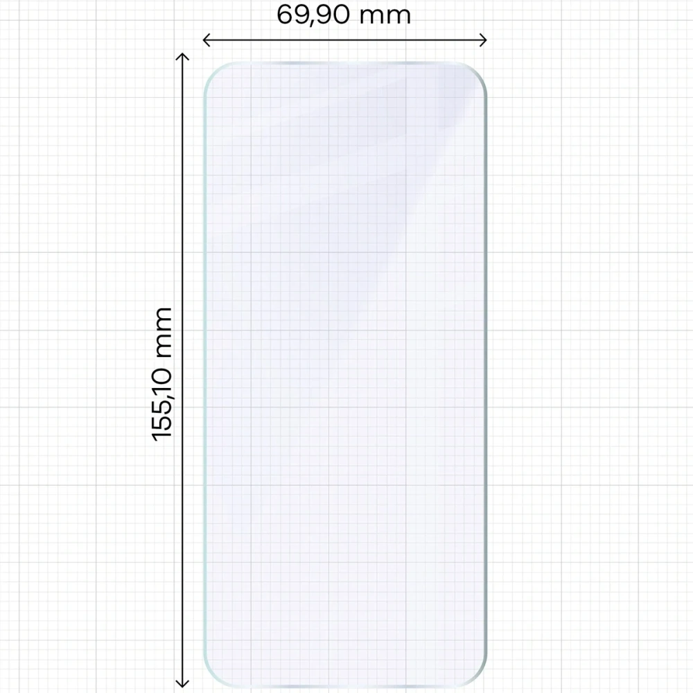 Elastyczne szkło hybrydowe Bizon Glass Mule do Xiaomi POCO M8 Pro 5G