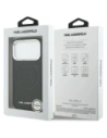 Etui Karl Lagerfeld K Head Point Logo MagSafe do Apple iPhone 17 Pro czarny