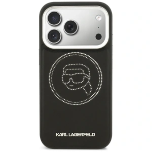 Etui Karl Lagerfeld K Head Point Logo MagSafe do Apple iPhone 17 Pro Max czarny