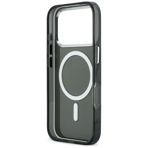 Etui Karl Lagerfeld Karl & Choupette Back MagSafe do Apple iPhone 17 Pro czarny