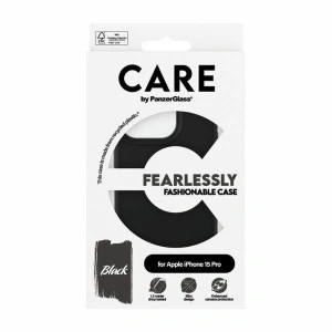 [CR] Etui CARE by PanzerGlass Fearlessly Fashionable Case Apple iPhone 15 Pro czarny/black