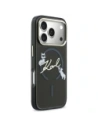 Etui Karl Lagerfeld IML Choupettes Karl Script Logo MagSafe do Apple iPhone 17 Pro Max czarny