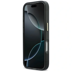 Etui Karl Lagerfeld IML Choupettes Karl Script Logo MagSafe do Apple iPhone 17 Pro Max czarny