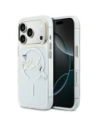 Etui Karl Lagerfeld IML Choupettes Karl Script Logo MagSafe do Apple iPhone 17 Pro Max przezroczysty