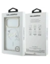 Etui Karl Lagerfeld IML Choupettes Karl Script Logo MagSafe do Apple iPhone 17 Pro Max przezroczysty
