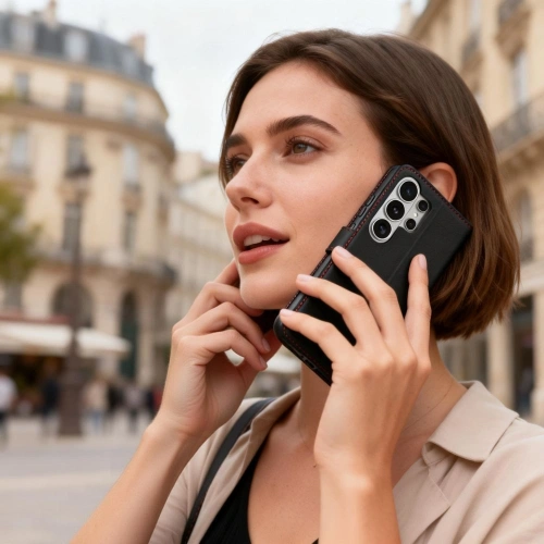 Etui Tech-Protect Wallet do Samsung Galaxy S26 Ultra Black/red