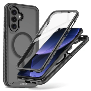 Etui Tech-Protect Defense MagSafe do Samsung Galaxy A57 5G Matte Black