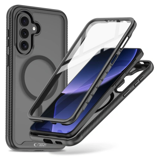 Etui Tech-Protect Defense MagSafe do Samsung Galaxy A57 5G Matte Black