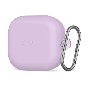 Etui Tech-Protect Silicone Hook do Samsung Galaxy Buds 4 / 4 Pro Lavender