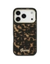 Etui Guess IML Script Metal MagSafe do Apple iPhone 17 Pro Max tortoise