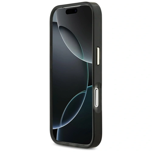 Etui Guess IML Script Metal MagSafe do Apple iPhone 17 Pro Max tortoise