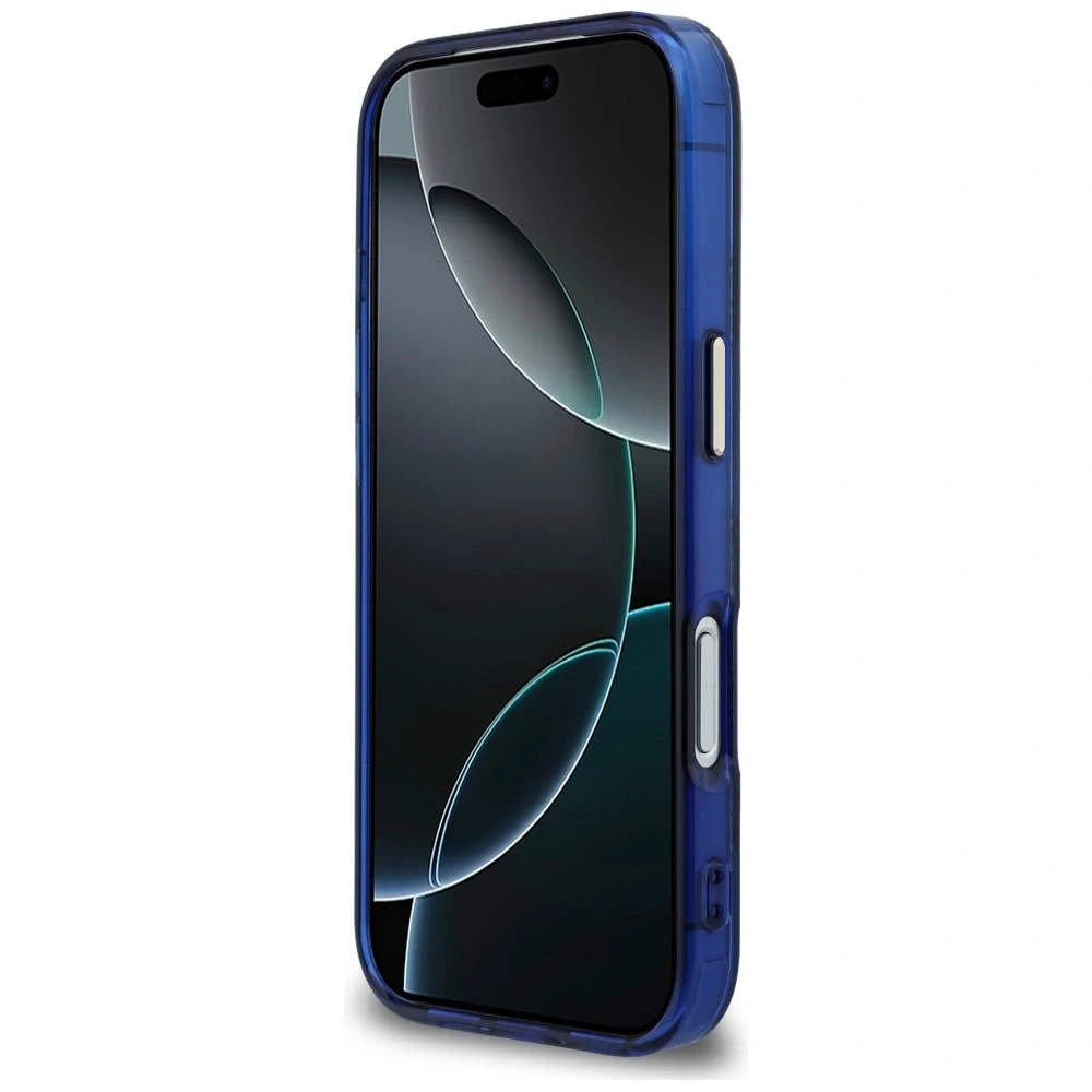 Etui Karl Lagerfeld IML K Head Logo MagSafe do Apple iPhone 17 Pro Max niebieski