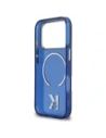 Etui Karl Lagerfeld IML K Head Logo MagSafe do Apple iPhone 17 Pro Max niebieski