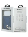 Etui Karl Lagerfeld IML K Head Logo MagSafe do Apple iPhone 17 Pro Max niebieski