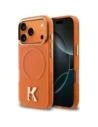 Etui Karl Lagerfeld IML K Head Logo MagSafe do Apple iPhone 17 Pro Max pomarańczowy