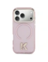 Etui Karl Lagerfeld IML K Head Logo MagSafe do Apple iPhone 17 Pro Max różowy