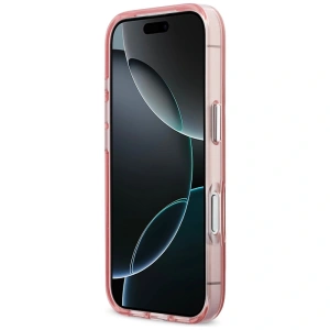 Etui Karl Lagerfeld Karl & Choupette Back MagSafe do Apple iPhone 17 Pro Max różowy