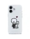 Etui Karl Lagerfeld Karl & Choupette Back MagSafe do Apple iPhone 17 przezroczysty