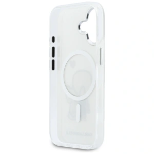 Etui Karl Lagerfeld Karl & Choupette Back MagSafe do Apple iPhone 17 przezroczysty