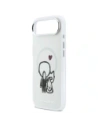 Etui Karl Lagerfeld Karl & Choupette Back MagSafe do Apple iPhone Air przezroczysty