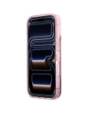 Etui Karl Lagerfeld Liquid Glitter Karl Script Logo MagSafe do Apple iPhone 17 Pro różowy