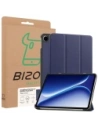 Etui z klapką Bizon Case Tab Croc do OnePlus Pad Go 2 / Oppo Pad Air5 granatowe