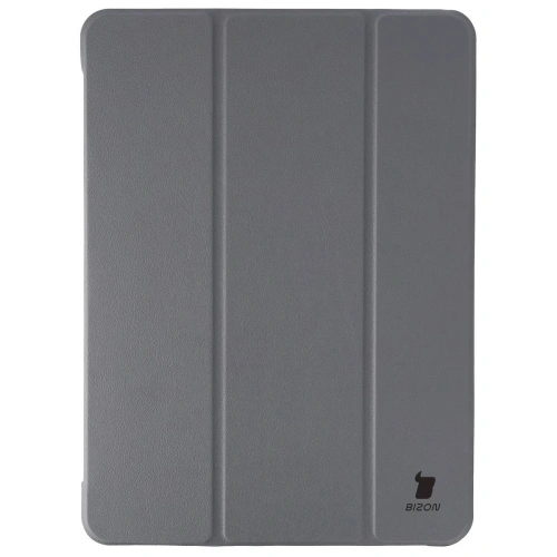 Etui z klapką Bizon Case Tab Croc do OnePlus Pad Go 2 / Oppo Pad Air5 szare