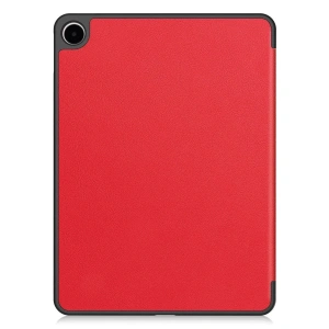 Etui z klapką Bizon Case Tab Croc do OnePlus Pad Go 2 / Oppo Pad Air5 czerwone