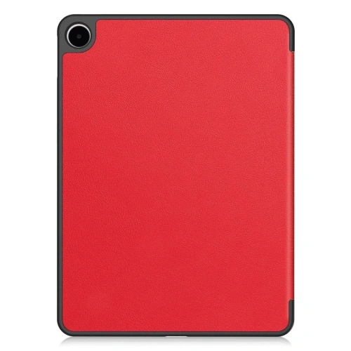 Etui z klapką Bizon Case Tab Croc do OnePlus Pad Go 2 / Oppo Pad Air5 czerwone