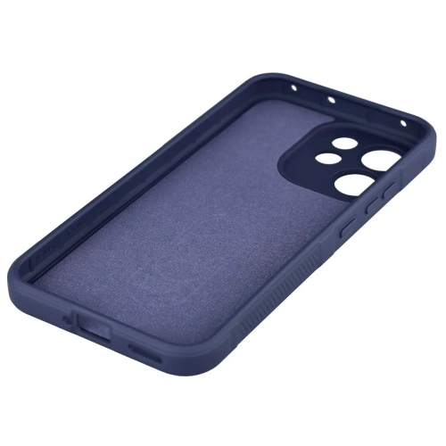 Pancerne etui Bizon Case Tur do Oppo Reno 15 F / FS granatowe