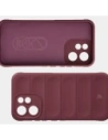 Pancerne etui Bizon Case Tur do Oppo Reno 15 F / FS burgundowe