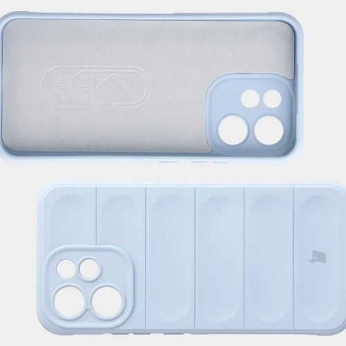 Pancerne etui Bizon Case Tur do Oppo Reno 15 F / FS jasnoniebieskie