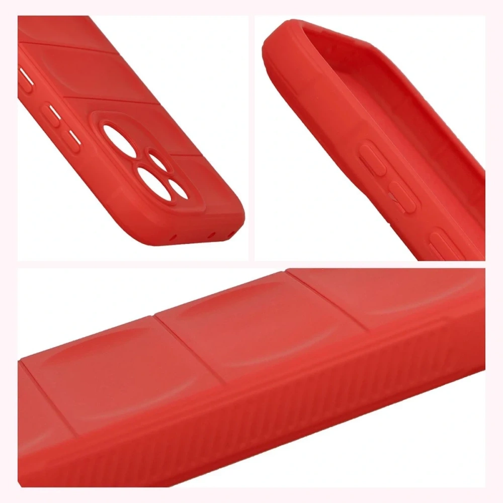 Pancerne etui Bizon Case Tur do Oppo Reno 15 F / FS czerwone