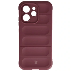 Pancerne etui Bizon Case Tur do Oppo Reno 15 Pro burgundowe