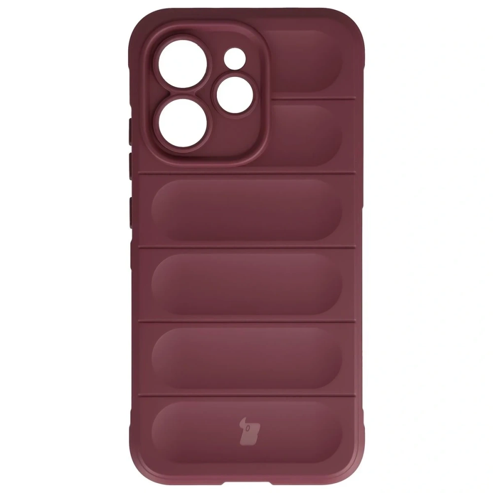 Pancerne etui Bizon Case Tur do Oppo Reno 15 Pro burgundowe