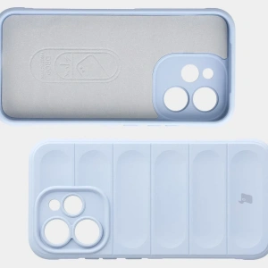 Pancerne etui Bizon Case Tur do Oppo Reno 15 Pro jasnoniebieskie