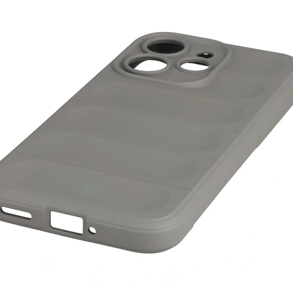 Pancerne etui Bizon Case Tur do Oppo Reno 15 Pro jasnoszare