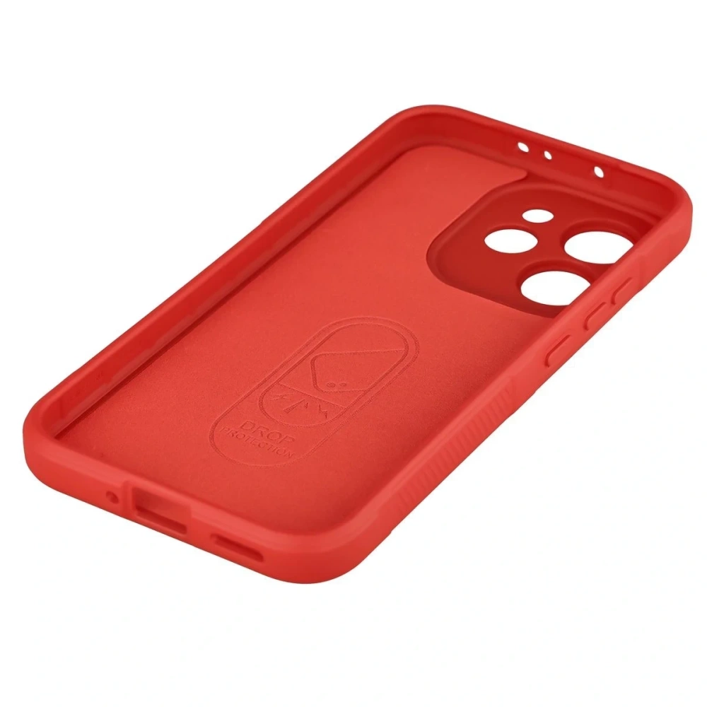 Pancerne etui Bizon Case Tur do Oppo Reno 15 Pro czerwone