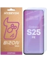 Elastyczne szkło hybrydowe Bizon Glass Mule Duo do Samsung Galaxy S25 FE [2 PACK]