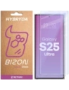 Elastyczne szkło hybrydowe Bizon Glass Mule Duo do Samsung Galaxy S25 Ultra [2 PACK]