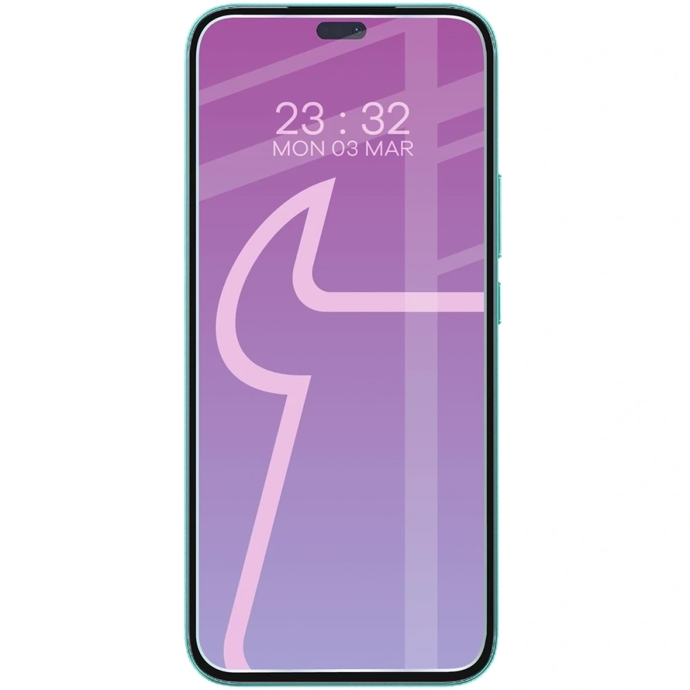 Elastyczne szkło hybrydowe Bizon Glass Mule Duo do Honor 400 Lite [2 PACK]