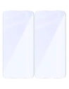 Elastyczne szkło hybrydowe Bizon Glass Mule Duo do Apple iPhone 15 Pro Max [2 PACK]