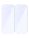 Elastyczne szkło hybrydowe Bizon Glass Mule Duo do Apple iPhone Air [2 PACK]